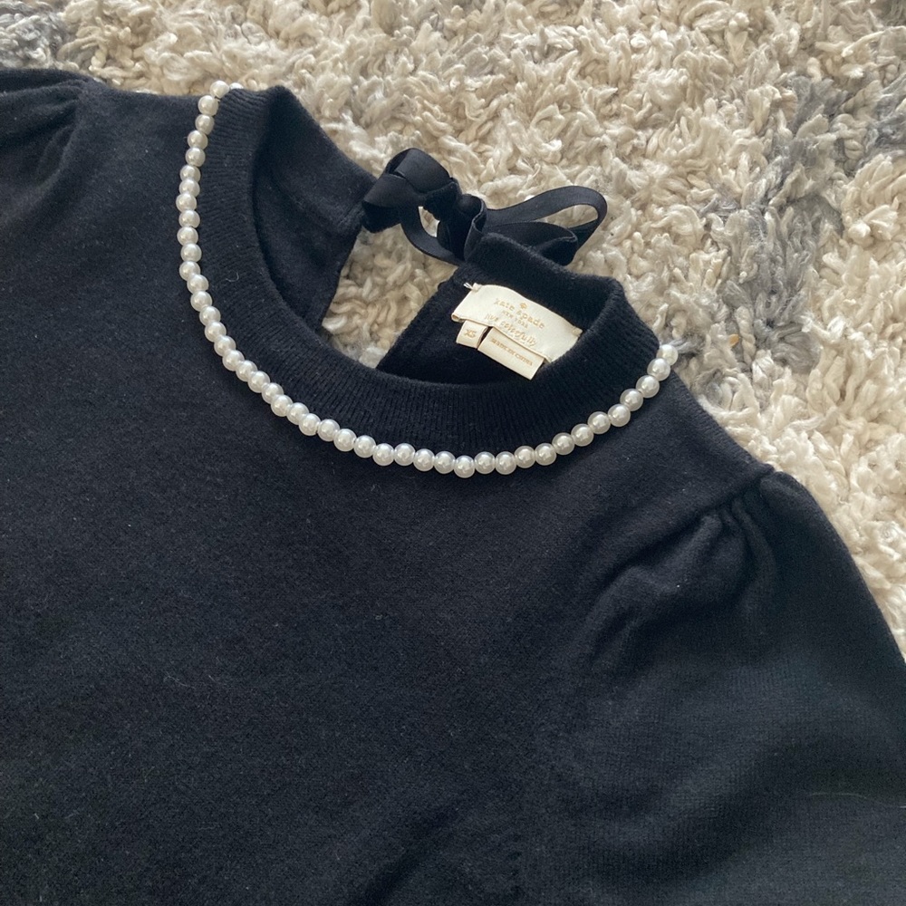 Kate Spade Pearl Sweater Wool XS